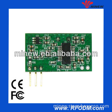 868.35mhz OOK modulation rf receiver module for EU securtiy alarm system